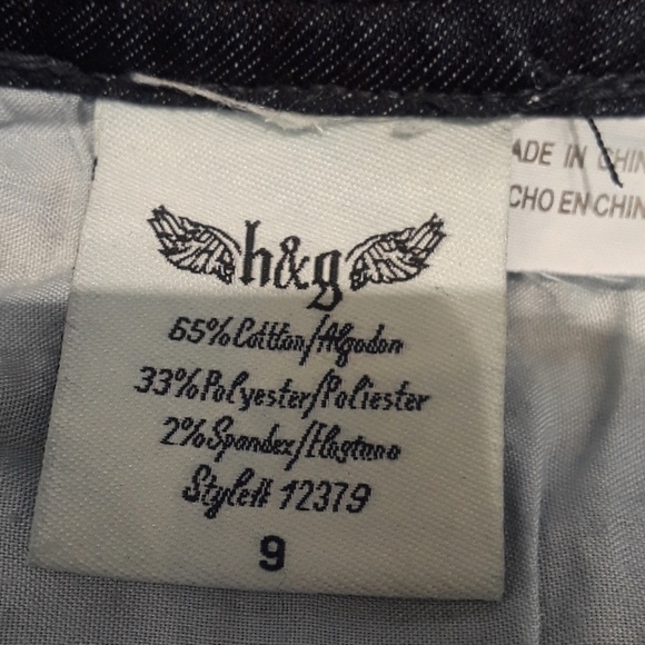 h&g Jean's  beautiful pair EUC size 9 - Picture 5 of 6